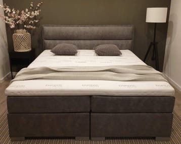 Boxspring Moskou - 130 x 200, Nieuw