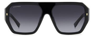 Dsquared2 D2 0128/S Rechthoekig Acetaat Heren Zonnebril, Verzenden