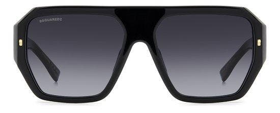 Dsquared2 D2 0128/S Rechthoekig Acetaat Heren Zonnebril, Handtassen en Accessoires, Zonnebrillen en Brillen | Heren, Nieuw, Verzenden