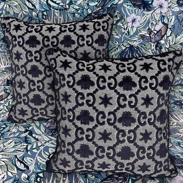 Gucci - Nieuwe set van twee - Kussen