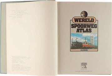 Wereld spoorweg atlas - Nock, Verzenden, Nieuw