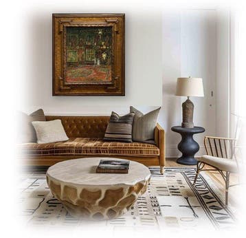 A. Simarro (XX) - El Estudio de Mariano Fortuny, tras los