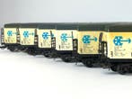 Lima H0 - Ensemble de wagons de marchandises pour trains, Nieuw