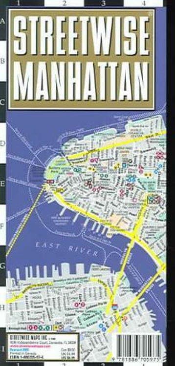 Streetwise Manhattan Map - Laminated City Street Map of, Verzenden, Michael Brown