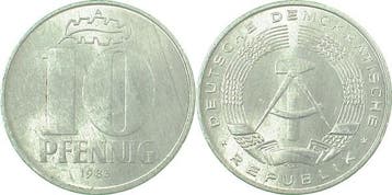 10 Pfennig Ddr 1983a, Verzenden, België