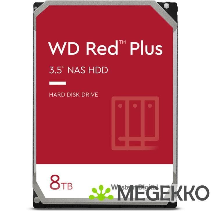 Western Digital Red Plus WD80EFPX 8TB, Informatique & Logiciels, Disques durs, Envoi
