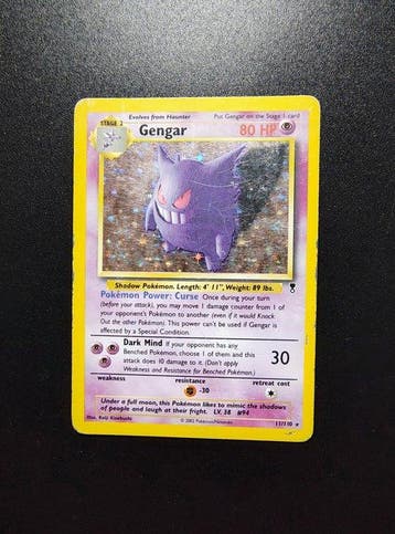 Pokémon - 1 Card - Gengar Holo - Legendary Collection - ENG, Nieuw