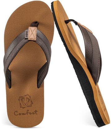 2dekans | Slippers Heren - Sandalen - Bruin - Maat 45 -, Ophalen of Verzenden, Nieuw