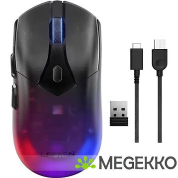 Lenovo Legion M410 Ambidextrous Gaming Muis, Verzenden