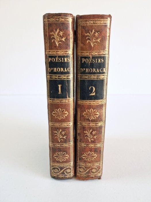 Horace / Abbé Charles Batteux - Les poésies dHorace., Antiquités & Art, Antiquités | Livres & Manuscrits