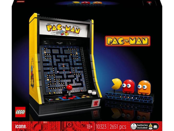 LEGO Icons PAC-MAN arcade - 10323 - 2651 onderdelen - retro, Kinderen en Baby's, Speelgoed | Bouwstenen, Nieuw, Verzenden