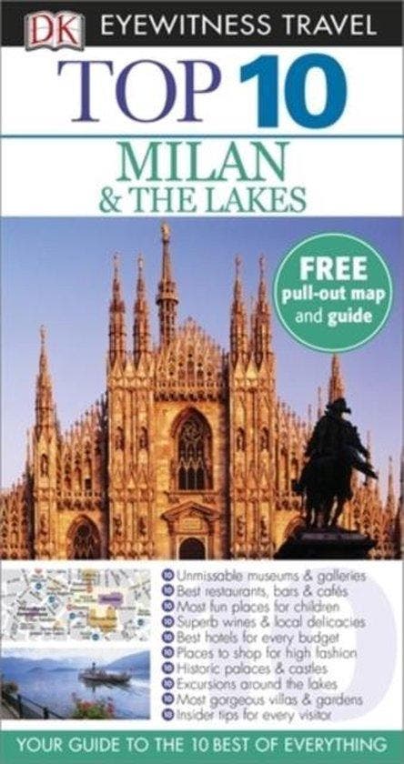 DK Eyewitness Top 10 Travel Guide: Milan & the Lakes, Boeken, Taal | Engels, Zo goed als nieuw, Verzenden