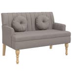 Bankje Taupe | OP = OP | Kwaliteit Prijs, Verzenden, Minder dan 75 cm, Rechte bank, Minder dan 150 cm