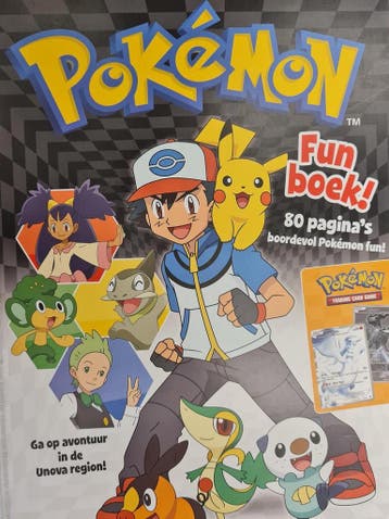 Pokemon Black&White Kleur/puzzel/Spelletjes Boek (2011), Verzenden, Zo goed als nieuw