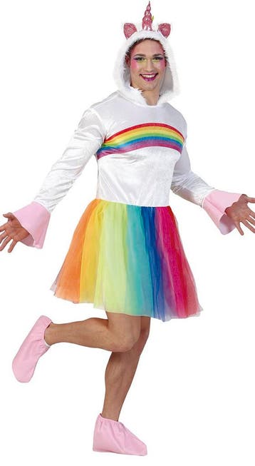 Unicorn Kostuum Regenboog, Verzenden, Nieuw