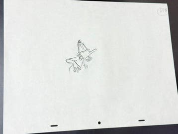 Warner Bros. - Originele animatietekening van Daffy Duck