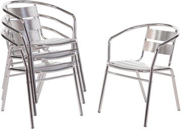 Stapelbare Alustoelen 4st | 72% Korting | Retour Deal, Verzenden