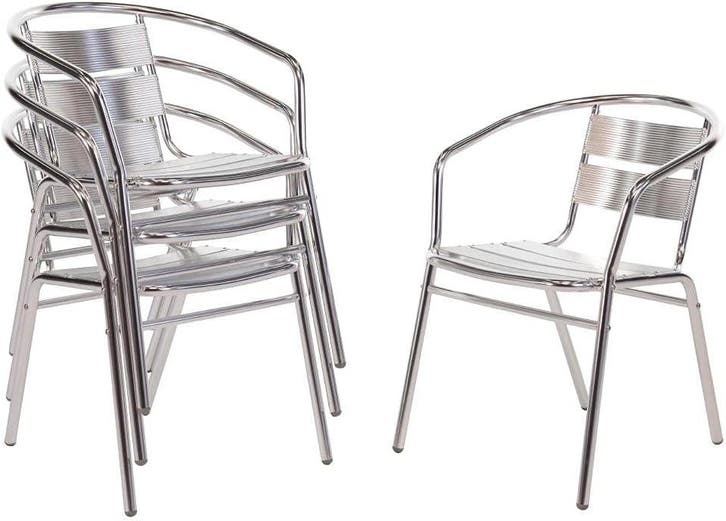 Stapelbare Alustoelen 4st | 72% Korting | Retour Deal, Jardin & Terrasse, Chaises de jardin, Envoi