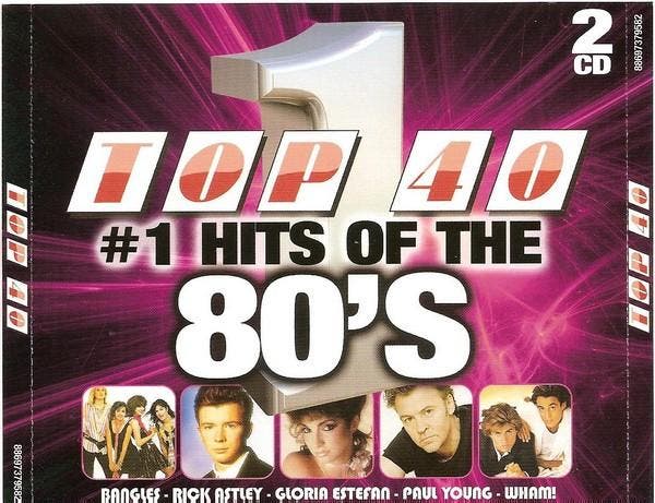 Various - Top 40 # 1 Hits Of The 80s, CD & DVD, CD | Pop, Envoi
