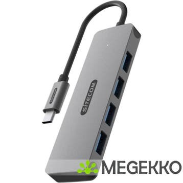 Sitecom USB-C to 4x USB-A Hub, Verzenden, Nieuw