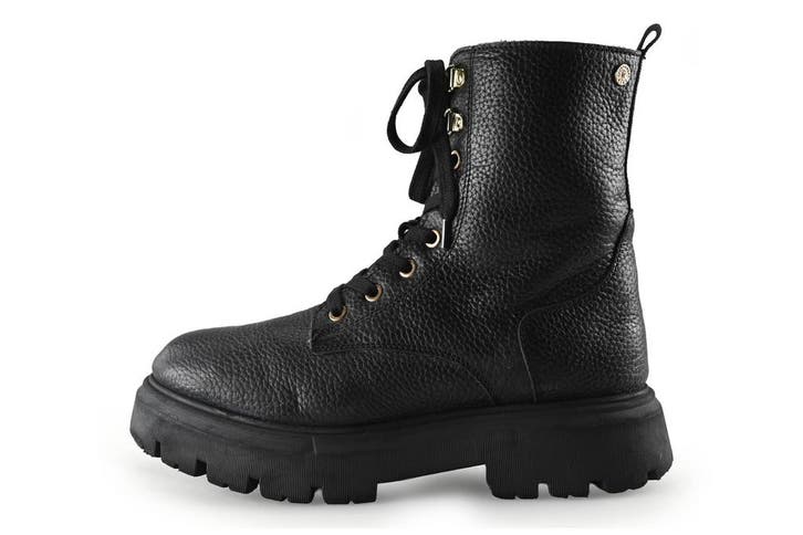 Tommy Hilfiger Sport Veterboots in maat 39 Zwart, Kleding | Dames, Schoenen, Zwart, Zo goed als nieuw, Overige typen, Verzenden