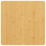 vidaXL Tafelblad 60x60x1,5 cm bamboe, Verzenden, Nieuw