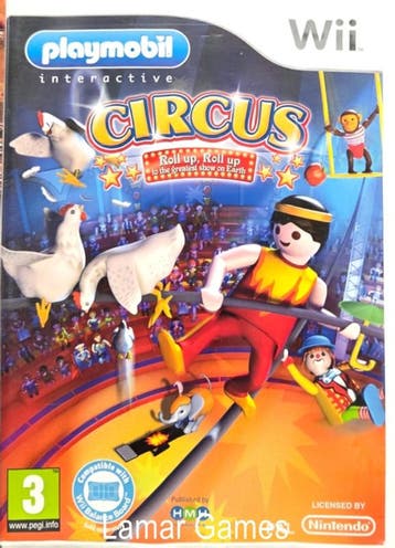 Circus  playmobil interactive (wii tweedehands game), Ophalen of Verzenden, Nieuw