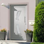 vidaXL Voordeur 88x200 cm wit, Doe-het-zelf en Bouw, Verzenden, Nieuw