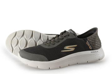 Skechers Sneakers in maat 45 Bruin, Kleding | Heren, Schoenen, Bruin, Verzenden, Zo goed als nieuw, Skechers