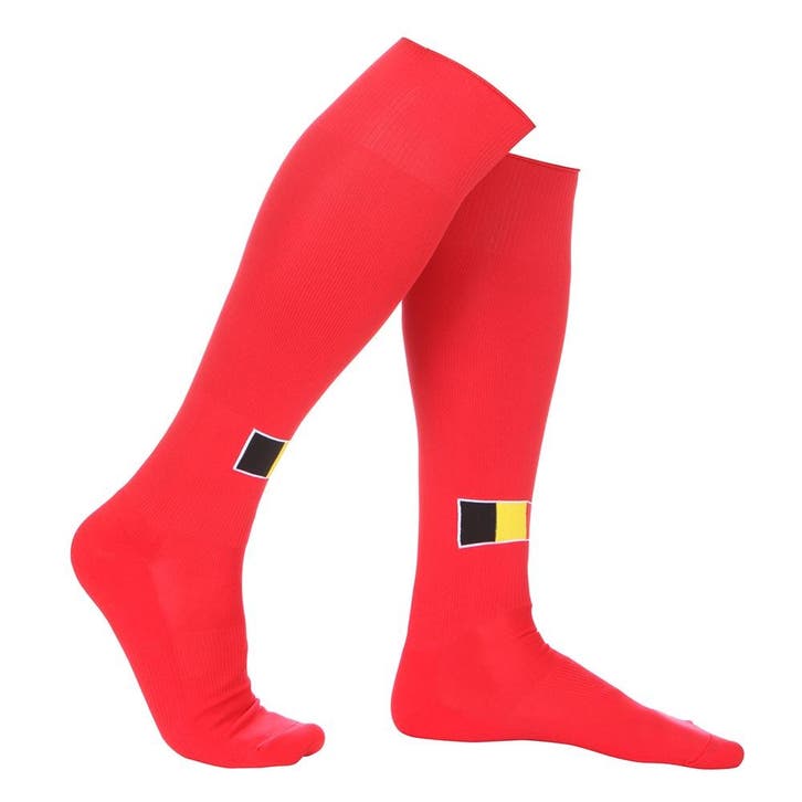 Kingdo Belgie Voetbalsokken Thuis, Sports & Fitness, Football, Envoi