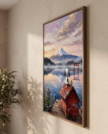 MEDSAN - Snoopy at Mount Fuji () - UNIQUE WORK