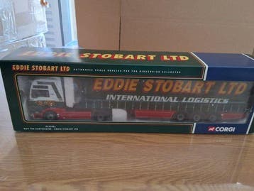 Corgi 1:50 - Camion miniature - MAN TGA Curtainside - Eddie
