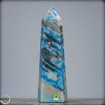 Trolleit de première qualité naturelle Obelisk, Brésil-