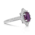 Zonder minimumprijs - Ring - 18 karaat Witgoud - 2.58ct. tw., Nieuw