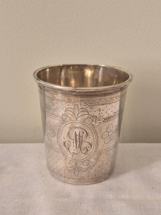 Paul Surot - Gobelet - Argent 950, Antiquités & Art, Antiquités | Argent & Or