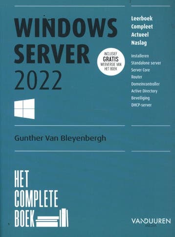 Windows Server 2022 / Het complete boek 9789463562461, Livres, Informatique & Ordinateur, Verzenden, Gunther van Bleyenberg