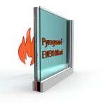 Dubbel glas Pyroguard EW30 Maxi (stalen constructie) - HR 6, Doe-het-zelf en Bouw, Glas en Ramen, Verzenden, Nieuw