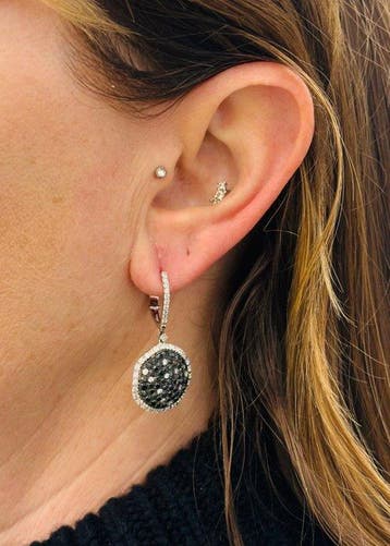 Bibigi - Boucles doreilles - 18 carats Or blanc - 3.00ct., Nieuw