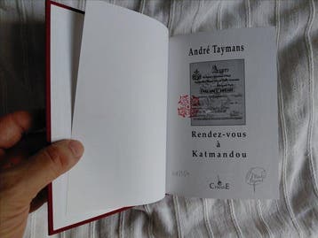 Caroline Baldwin T9 - Rendez-vous à Katmandou - Signé - C -, Nieuw