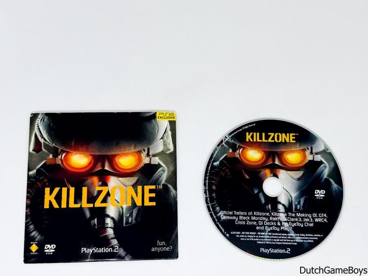 Killzone - Trailer DVD, Verzamelen, Merken en Reclamevoorwerpen, Gebruikt, Verzenden