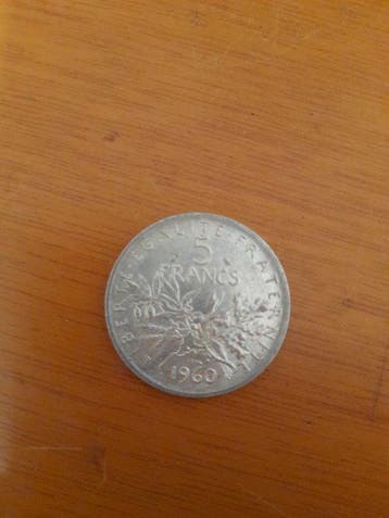 France. 5 Francs 1960/1965 Semeuse (48 moedas), Postzegels en Munten