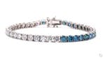 Armband - 18 karaat Platina, Witgoud - 10.14ct. tw. Diamant