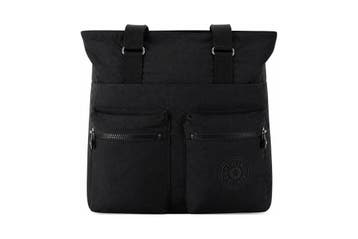 Kipling Handtas Zwart, Verzenden, Zo goed als nieuw, Zwart
