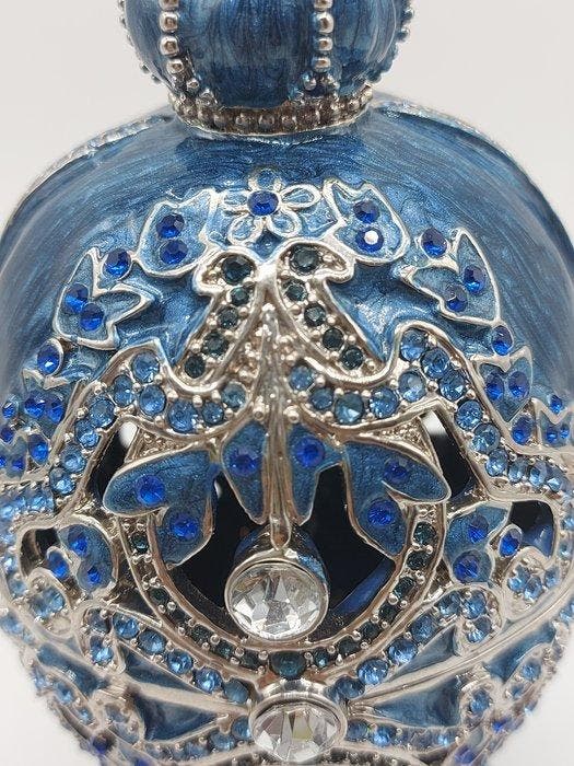 Fabergé ei - Keren Kopal - Messing, Emaille, Kristal, Antiek en Kunst, Curiosa en Brocante