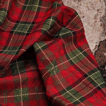 Tissu gobelin avec lurex motif tartan écossais – Exclusivité, Antiek en Kunst