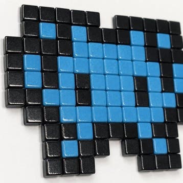 nLm - sculptuur, Space Monster Emoji • Mosaic • 2/50 - 27 cm