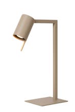 Lucide LESLEY - Bureaulamp - 1xGU10 - Taupe, Verzenden, Nieuw