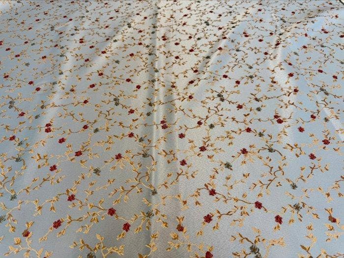 Exclusieve GCFabrics – Jacquardweefsel met bloemmotief, San, Antiquités & Art, Tapis & Textile