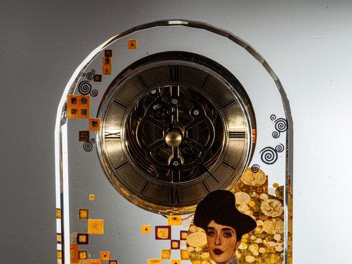 Tafelklok - Goebel - Gustav Klimt - Adele Bloch-Bauer -, Antiquités & Art, Antiquités | Verre & Cristal