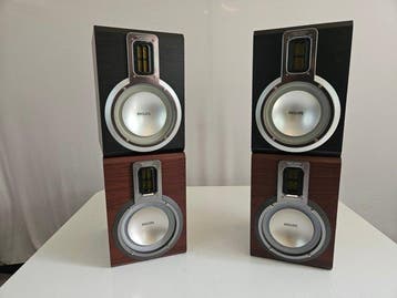 Philips - FWB-MCM760 Ribbon Tweeter Luidsprekerset (4 stuks), Nieuw